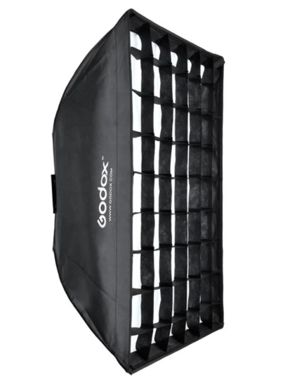 Godox Softbox Montura Bowens 60x90cm cu grid