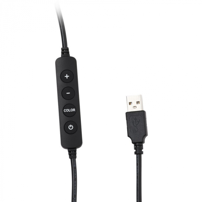 Lampa LED Circulara Bicolor cu stativ [6]