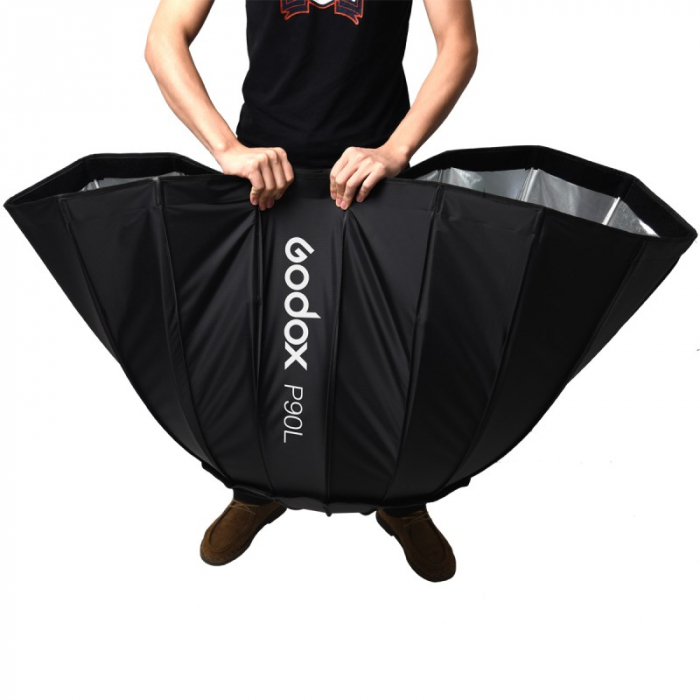 Godox P90L Softbox parabolic 16 spite 90cm montura Bowens [6]