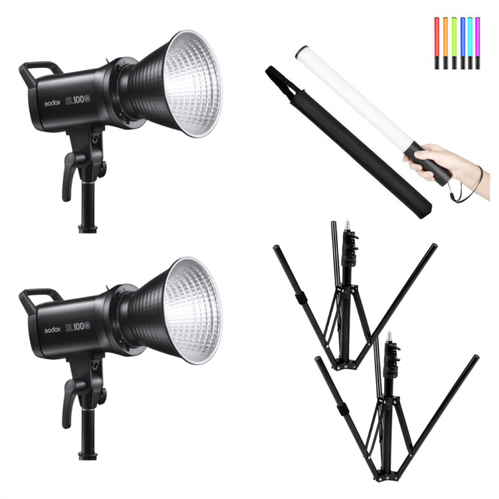 Godox SL100Bi Lampa LED 2800-6500K Montura Bowens [1]