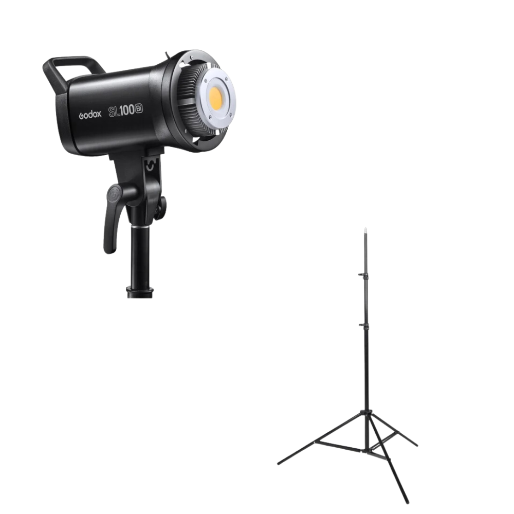 Godox SL100Bi Lampa LED 2800-6500K Montura Bowens cu stativ [1]
