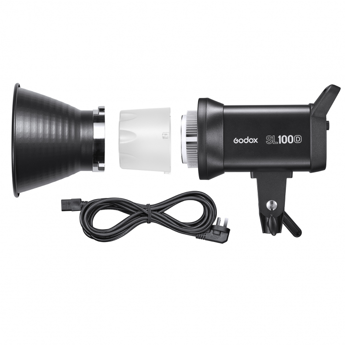 Godox KIT SL100D LED 5600K x 2 cu softbox, stativ si LED RGB [3]