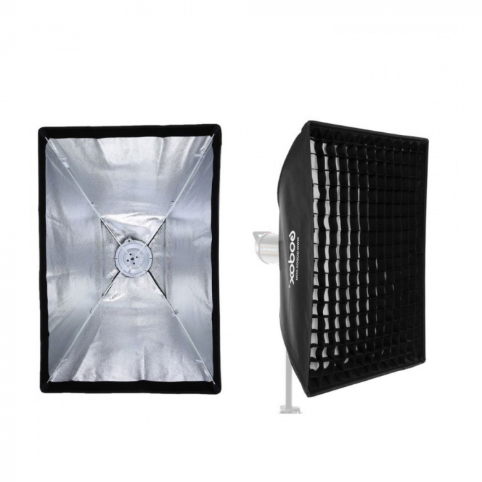 Godox Softbox 70x100cm montura Bowens tip umbrela [3]