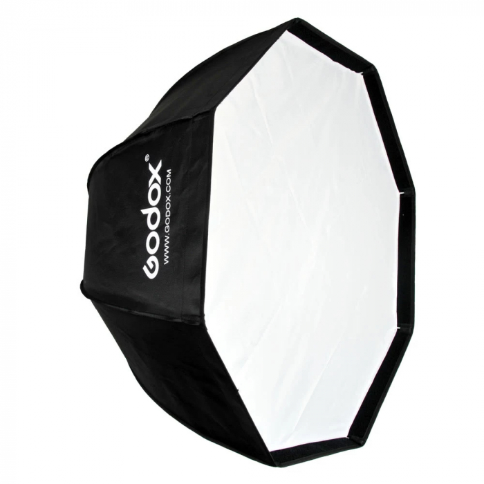 Godox Softbox tip umbrela montura Bowens 80cm cu grid [2]