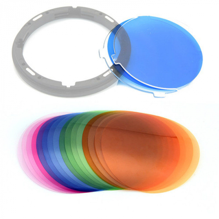Godox V-11T Set de filtre gel pentru Godox  V1 [3]