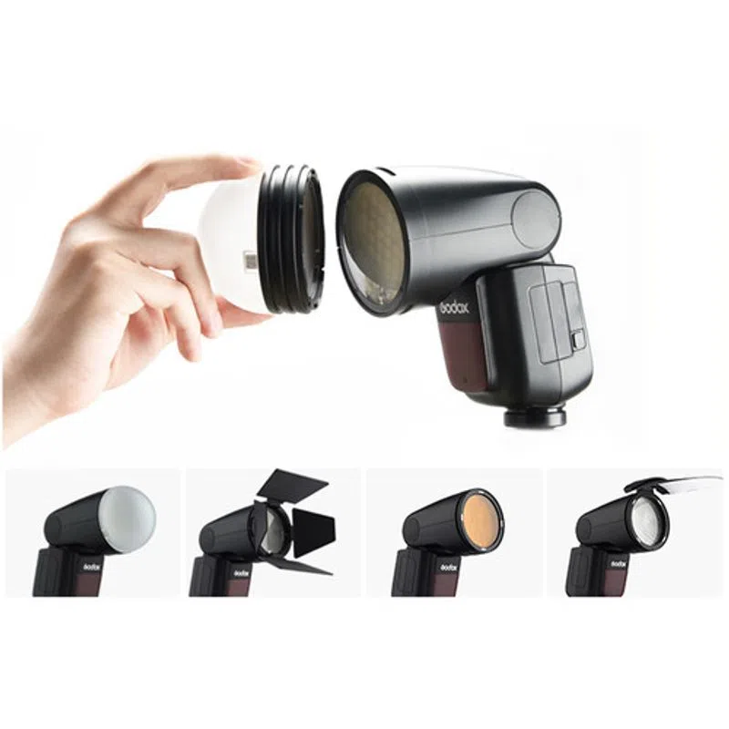 Godox V1 Blit TTL cu Cap Rotund pentru Panasonic [4]