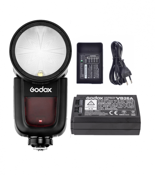 Godox V1 Blitz foto TTL cu cap rotund pentru Sony. [1]