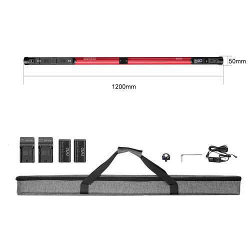 GVM BD45R LED RGB bicolor 120cm 45W cu DMX [6]