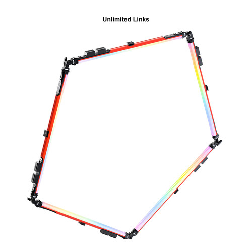 GVM BD45R LED RGB bicolor 120cm 45W cu DMX [7]