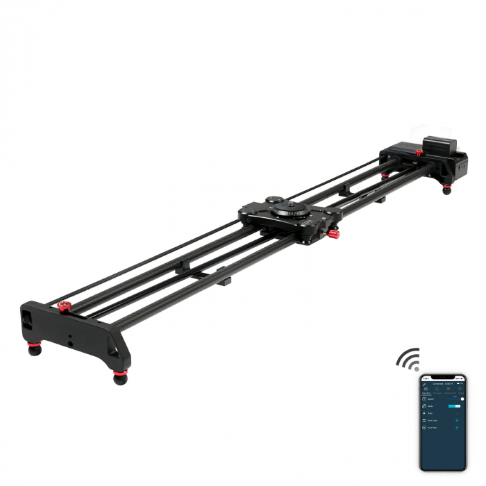 GVM 120 Slider motorizat din carbon cu control Bluetooth APP 120cm [2]