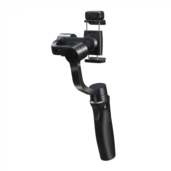 Hohem iSteady Mobile Plus Stabilizator smartphone Kit cu LED magnetic [8]