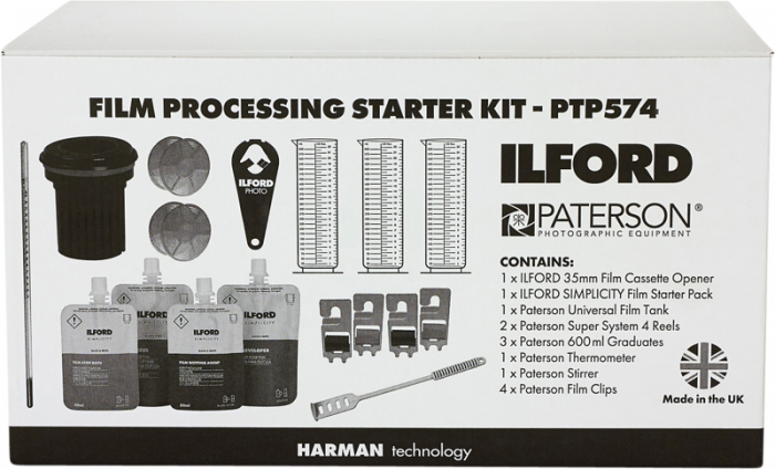 Ilford Paterson Kit Starter Complet Developare Alb-Negru [2]