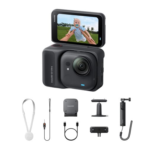 Insta360 GO Ultra camera de actiune 360 Creator Bundle (Midnight Black) [1]