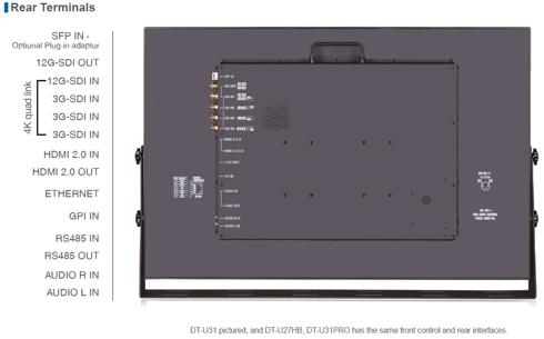 JVC DT-U31 PRO Monitor Profesional 4K UHD HDR [3]
