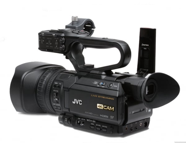 JVC GY-HM250E camera video 4K Live Streaming Camera imagine 2022 3foto.ro