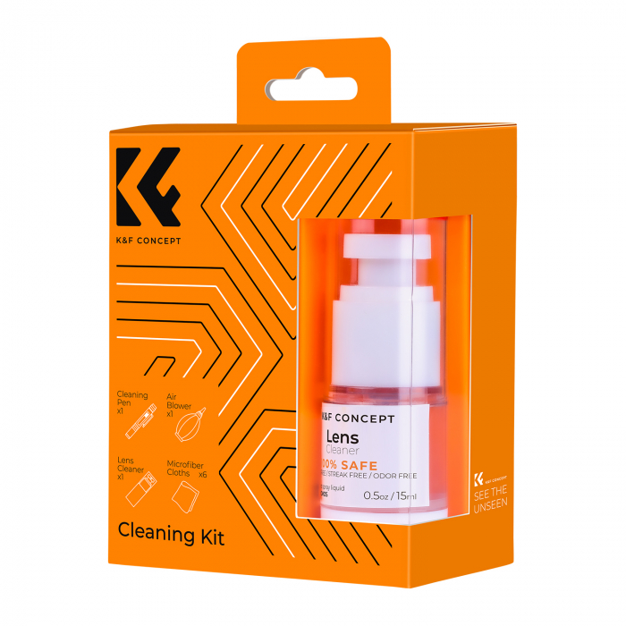 K&F Concept 9-in-1 pentru curatarea lentilelor [8]