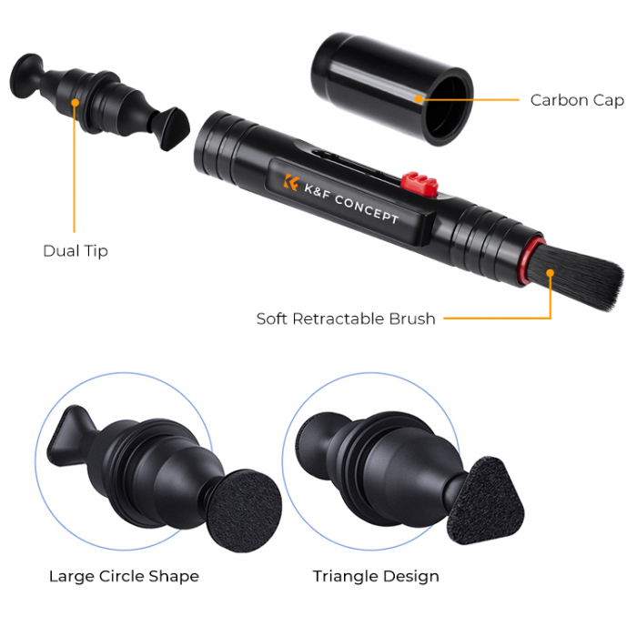 K&F Concept Stilou cu cap dual pentru curatare [2]