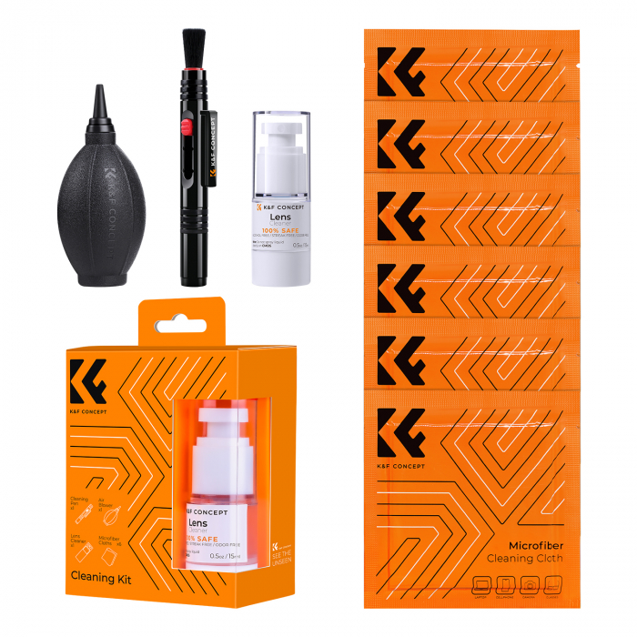 K&F Concept 9-in-1 pentru curatarea lentilelor [4]