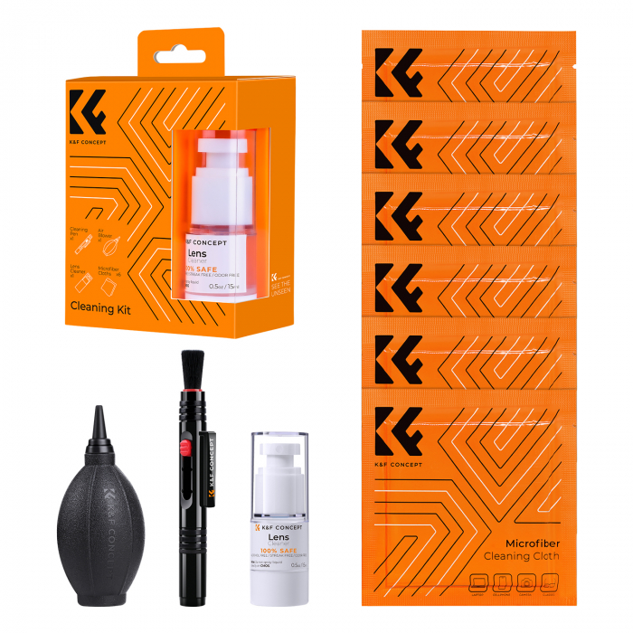 K&F Concept 9-in-1 pentru curatarea lentilelor [2]