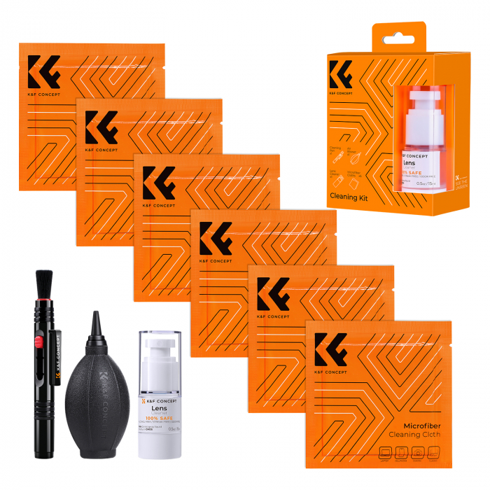 K&F Concept 9-in-1 pentru curatarea lentilelor [6]