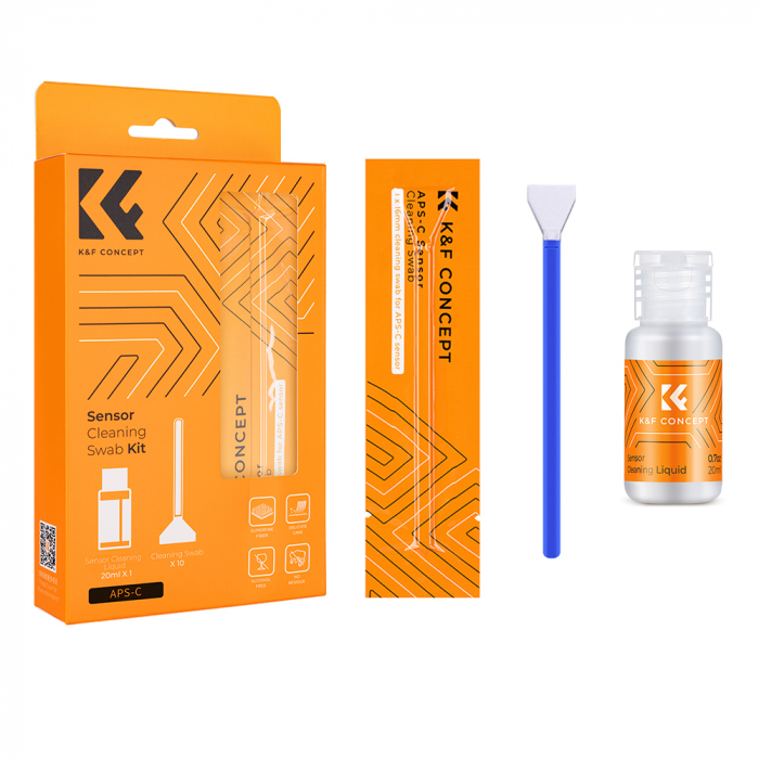 K&F Concept Kit curatare senzor Crop 16mm [12]