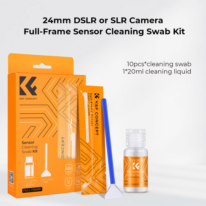 K&F Concept Kit curatare senzor 24mm [15]