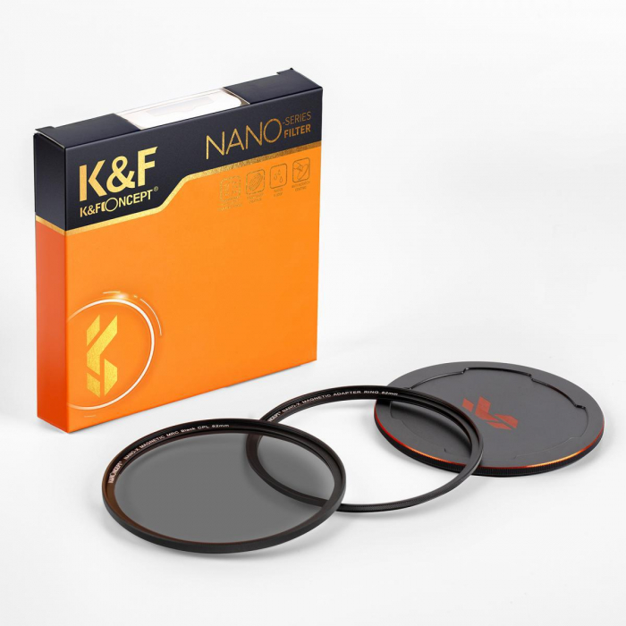 K&F Concept Nano-X Filtru Polarizare (magnetic) 82mm [8]