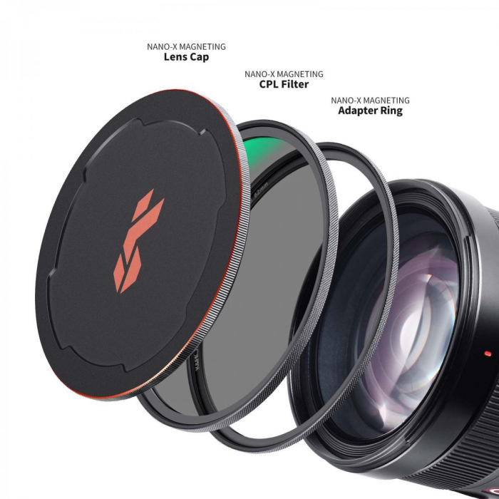 K&F Concept Nano-X Filtru Polarizare (magnetic) 82mm [2]