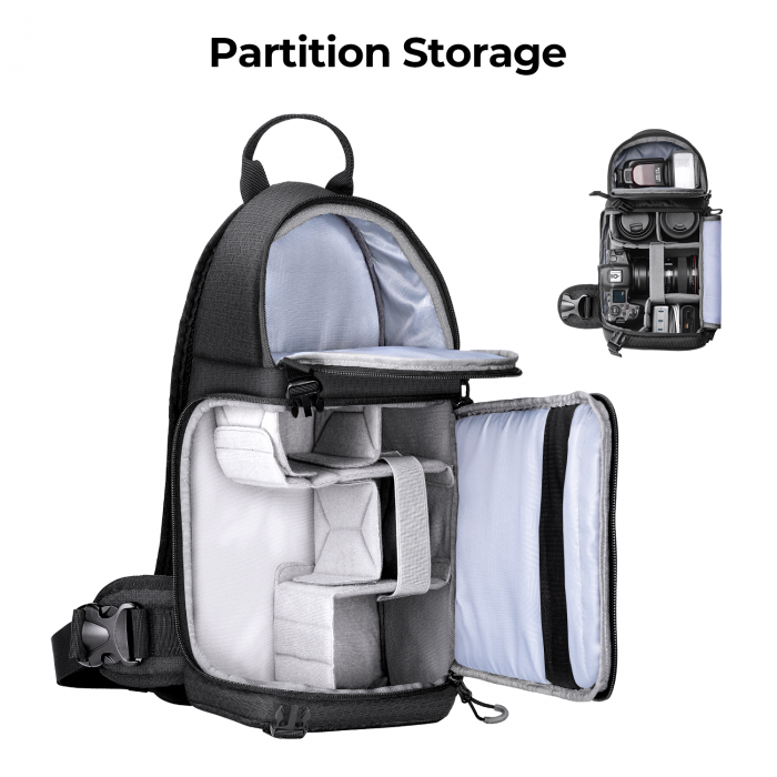 K&F Concept Sling foto cu acces rapid 10L [8]