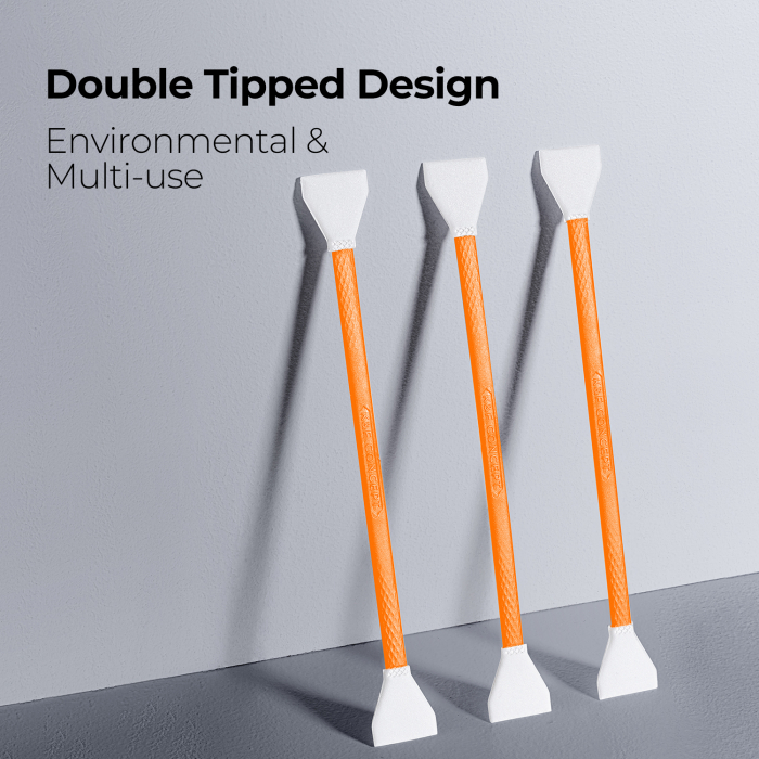 K&F Concept Set 10 spatule duble cu solutie pentru curatat senzor APS-C [3]