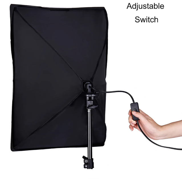 Kit foto-video cu 2 lumini LED 150W 2700K-5600K [6]