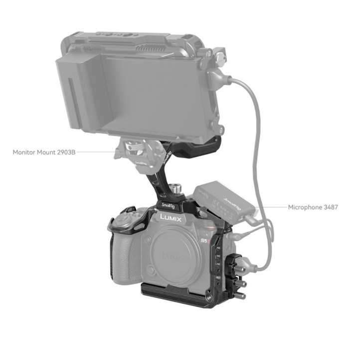 SmallRig 4024 Kit Black Mamba pentru Panasonic Lumix S5 II / S5 IIX [3]