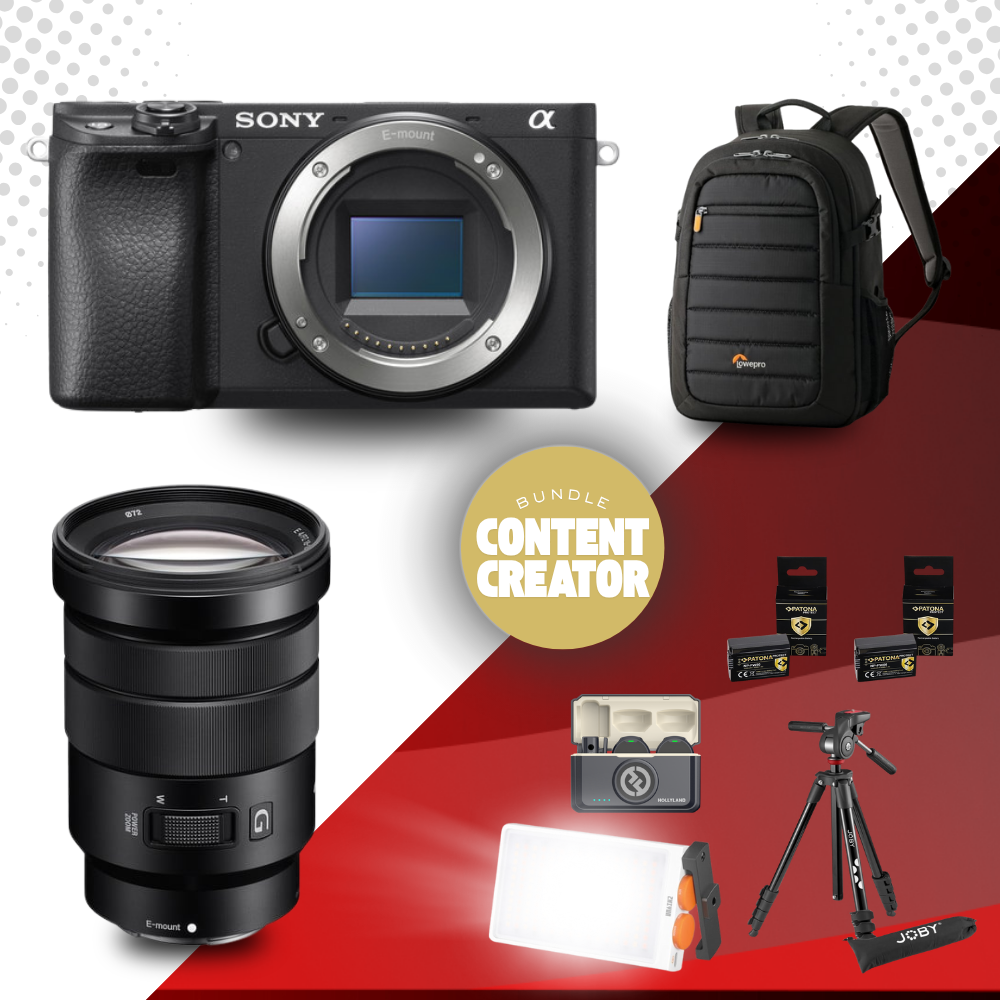 Kit Content Creator Sony A6400 + Obiectiv si Accesorii [1]