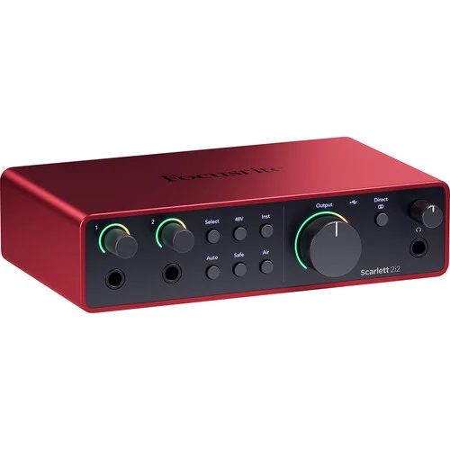 KIT HOME STUDIO: Shure SM7B cu Focusrite Scareltt 2i2 + Brat si Cablu XLR [3]