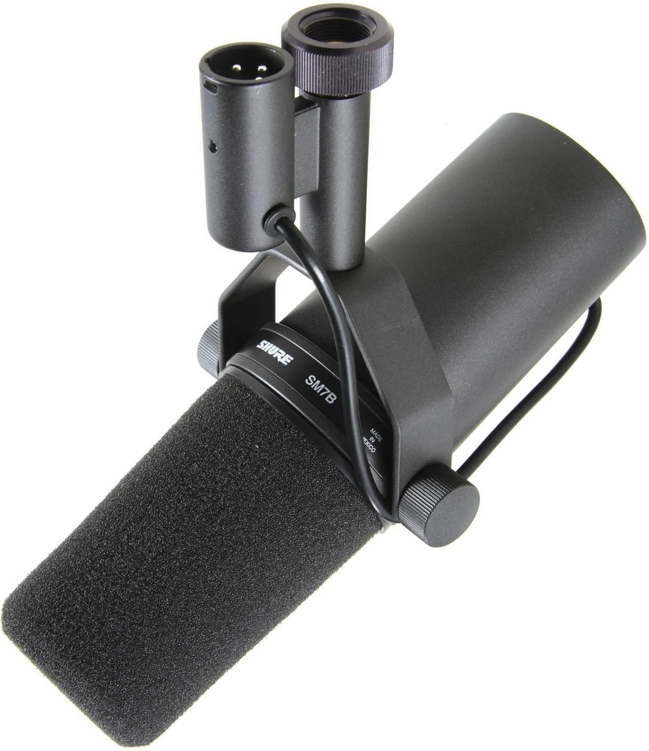 KIT HOME STUDIO: Shure SM7B cu Focusrite Scareltt 2i2 + Brat si Cablu XLR [2]