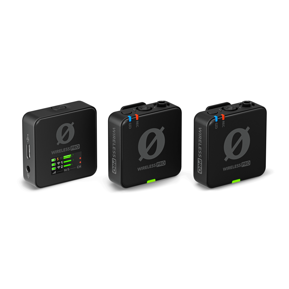 Kit Interview Pro cu Rode Wireless Pro sistem de microfon dual (2TX + 1RX + 1TX INTERVIEWPRO) [4]