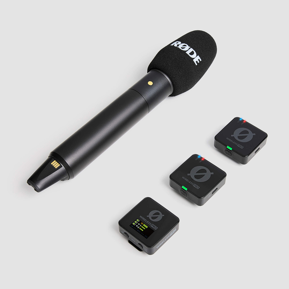 Kit Interview Pro cu Rode Wireless Pro sistem de microfon dual (2TX + 1RX + 1TX INTERVIEWPRO) [2]