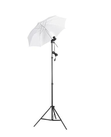 Kit E27 85W cu umbrela difuzie si stativ [1]