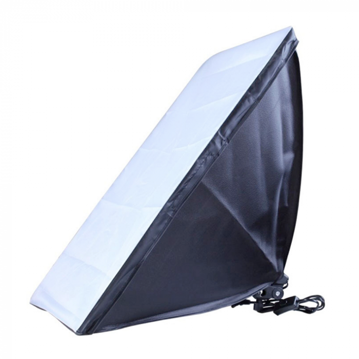 Kit lumina E27 135W cu softbox 50 x 50cm si stativ [2]
