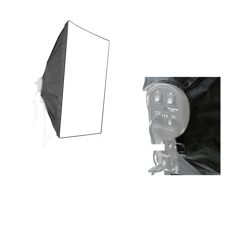 Softbox 60 x 80cm pentru fixtura E27 [1]