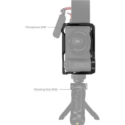 Kit SmallRig 4336 Cage pentru Sony Alpha 6700 [7]
