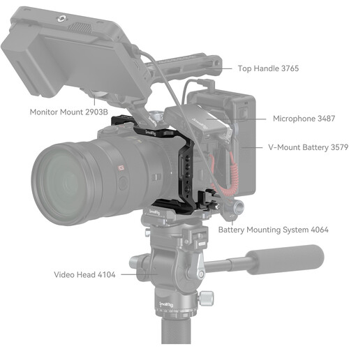 Kit SmallRig 4336 Cage pentru Sony Alpha 6700 [10]
