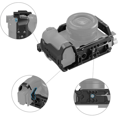 Kit SmallRig 4336 Cage pentru Sony Alpha 6700 [5]