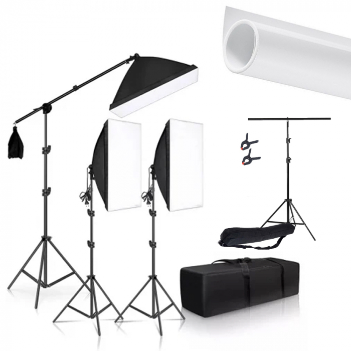Kit Starter fotografie de produs 3 x 135W [1]