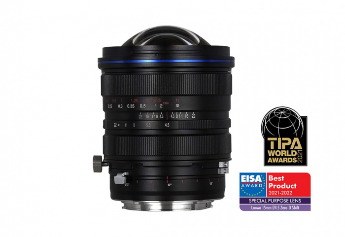 Laowa 15mm f/4.5 Zero-D Shift pentru Panasonic L-Mount [1]