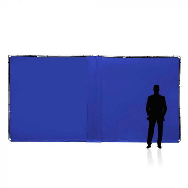 Lastolite StudioLink Kit Chroma Key albastru 3x3m [3]