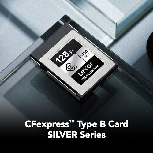 Lexar 128GB Professional CFexpress Type B Card SILVER Series [2]