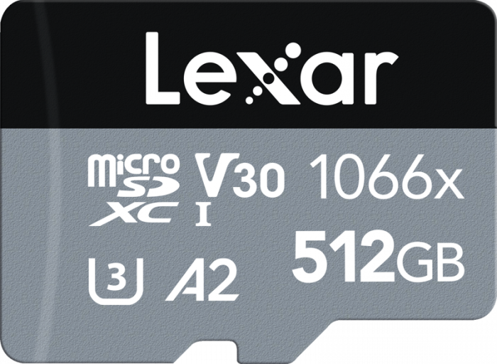 LEXAR microSDXC SILVER 1066x UHS-I/U1/A2 R160/W120 (V30) 512GB [1]