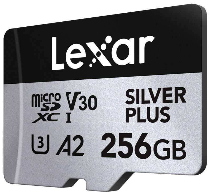 Lexar microSDXC Silver Plus 1066x UHS-I/U3/A2/4K R205/W150 (V30) 256GB [2]