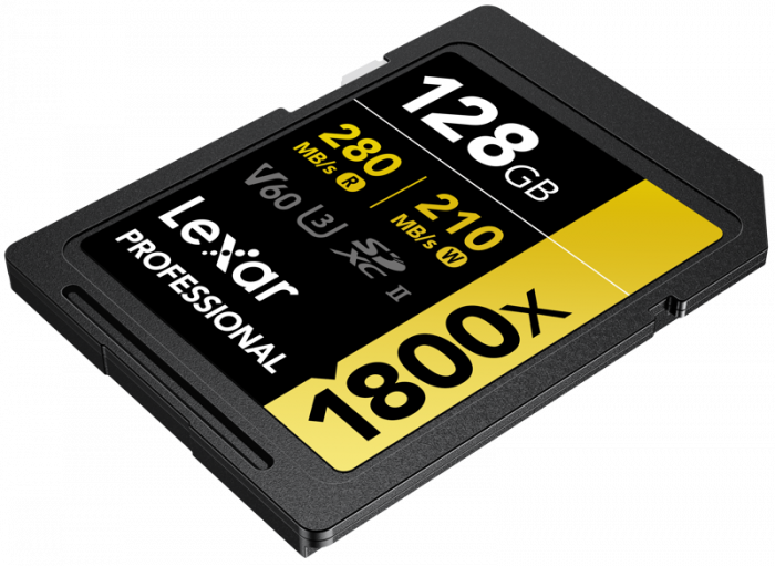 LEXAR SDXC Pro 1800x U3 UHS-II R280/W210 (V60) 128GB [4]